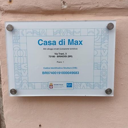 Ferienwohnung Casa Di Max Brindisi Exterior foto